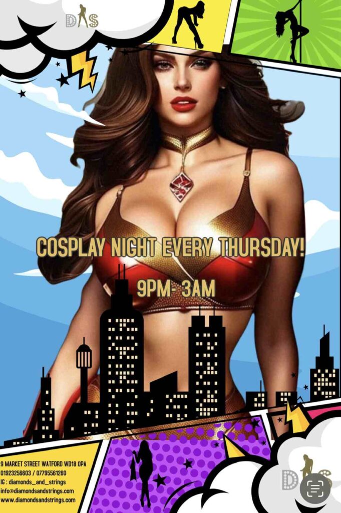 diamonds and strings cosplay thursday nights